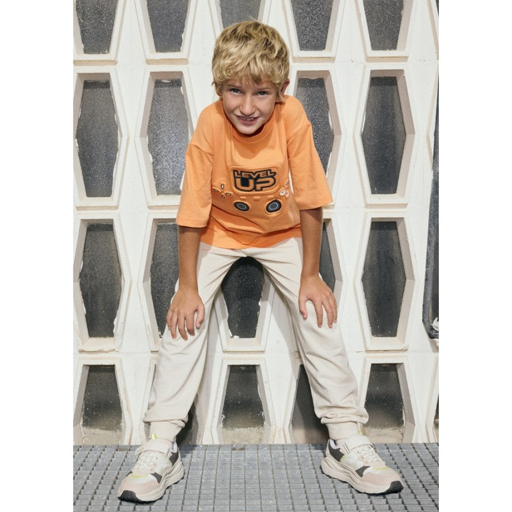Mayoral Yazlık Erkek Kısa Kol T-shirt Turuncu