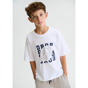 Mayoral Yazlık Erkek Kısa Kol T-shirt Beyaz