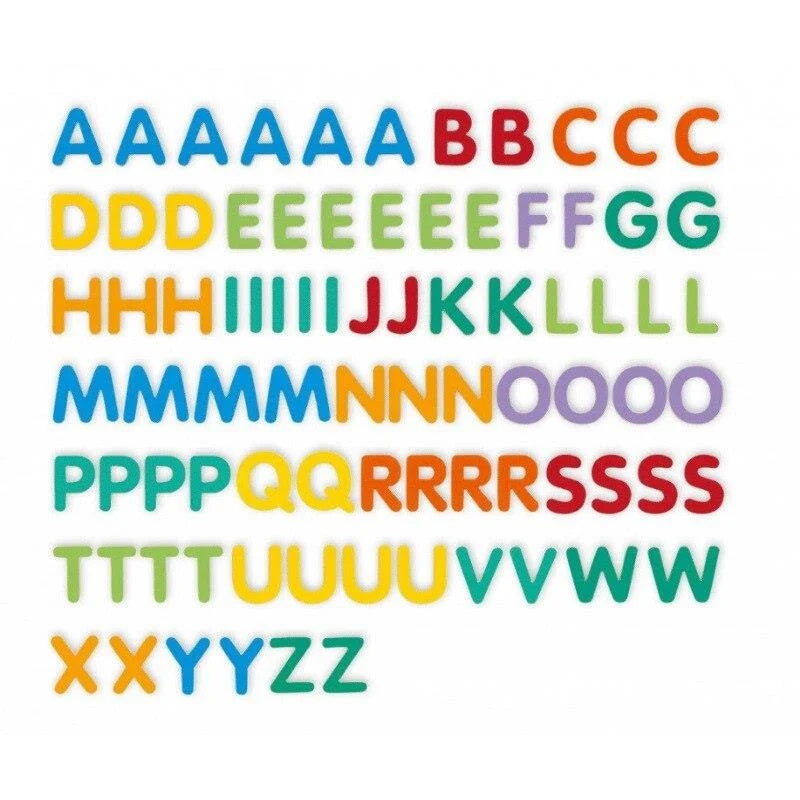 Djeco Mıknatıslı Oyunlar - 83 Small Magnetic Letters - Eğitici Oyuncak - Görsel 2