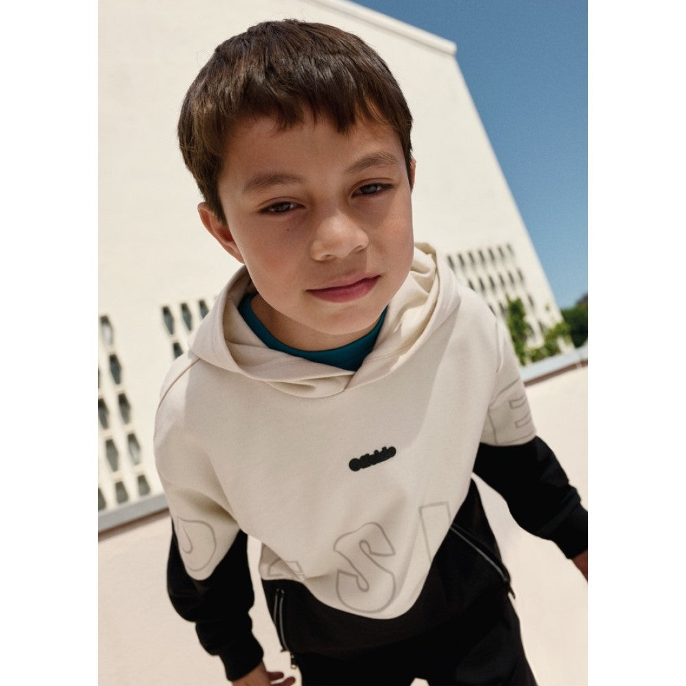 Mayoral Yazlık Erkek Kapşonlu Sweatshirt Siyah