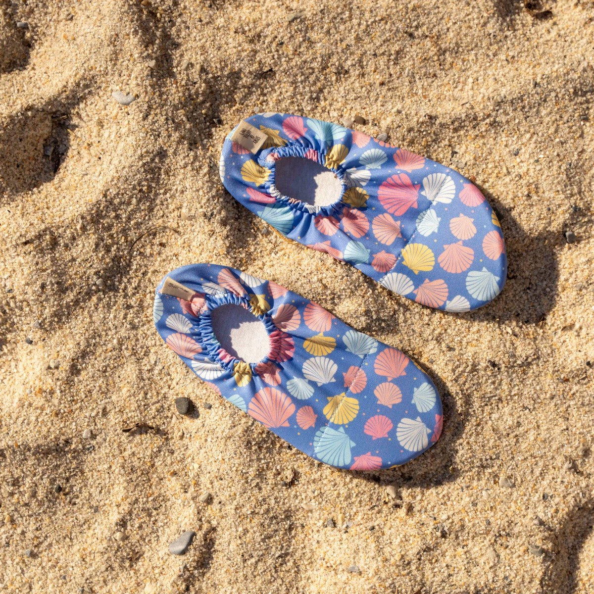 Miela Kids Kız Çocuk Kaydırmaz Havuz/Deniz Patik - Sea Shell Mavi