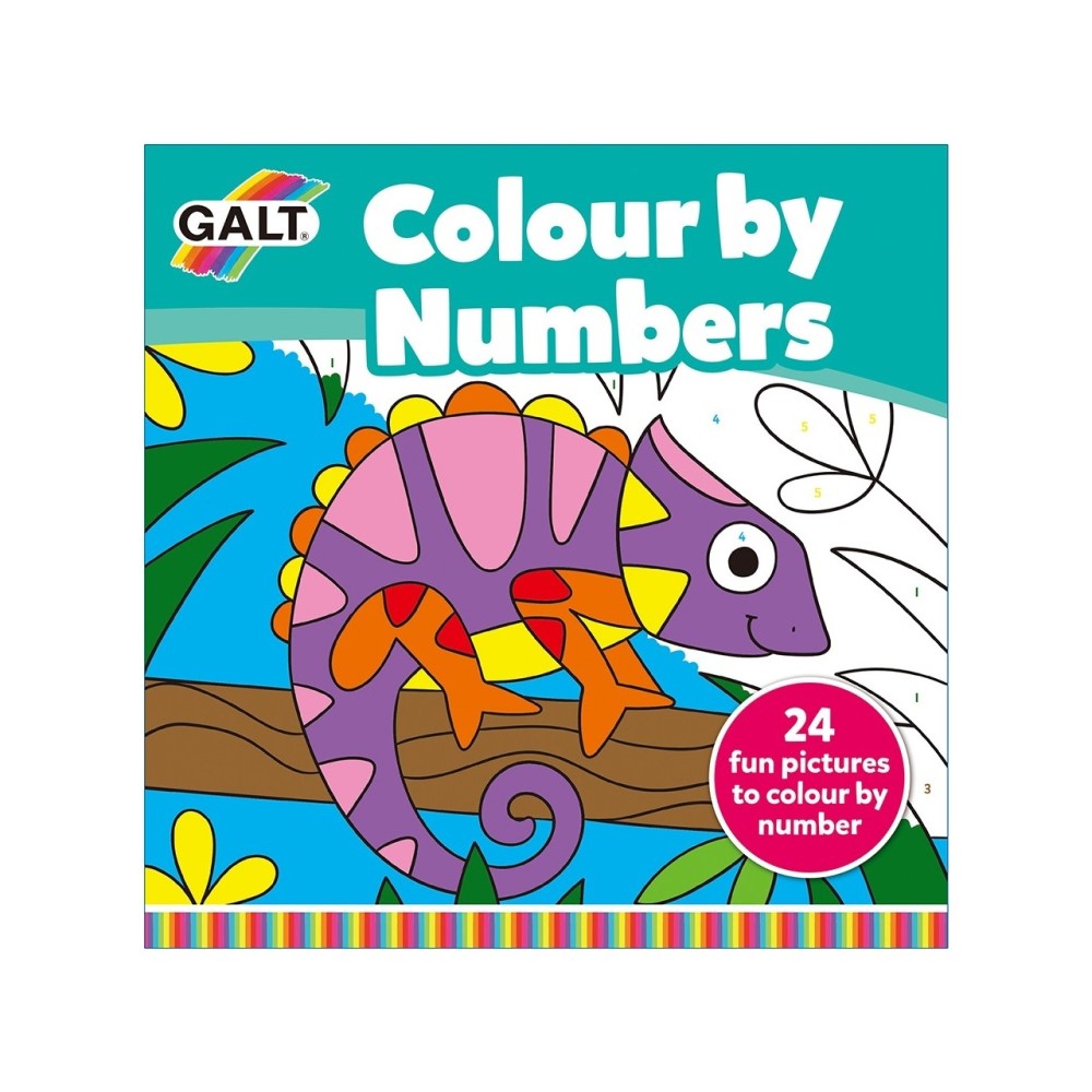 Galt Colour By Numbers 3 Yaş+ Boyama Kitabı STD