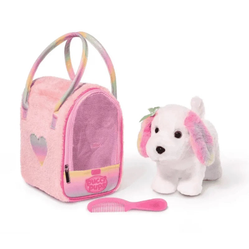 Pucci Pups Maltese ve Parıltılı Çanta STD