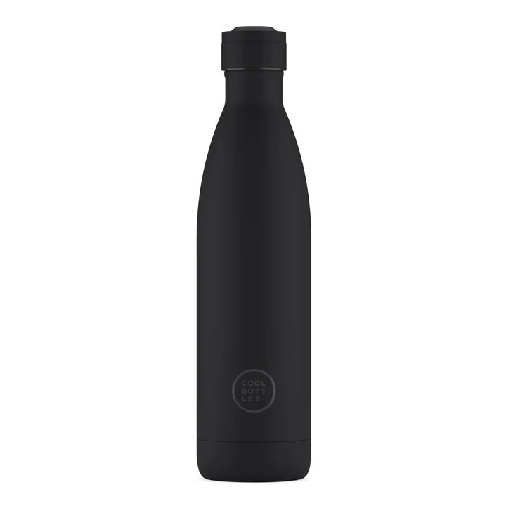 Cool Bottles Paslanmaz Çelik Şişe - The Bottle Mono Black 750ml