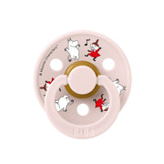 Bibs x Moomin Colour Dancing Friends Petal  Kauçuk Emzik 0-6 Ay Pembe