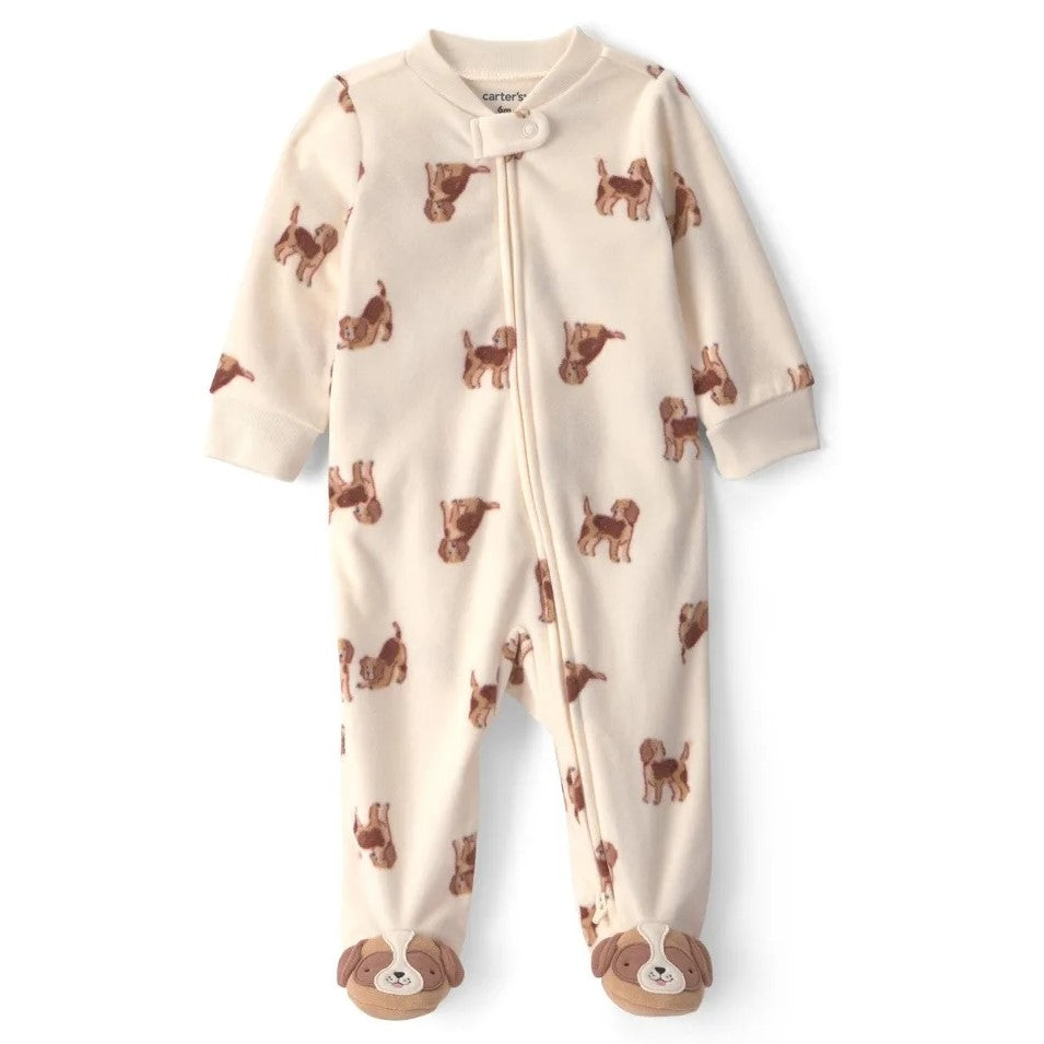 Carter's Erkek Bebek Polar Tulum Ekru