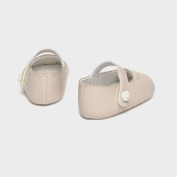 Mayoral Yazlık Kız Bebek Patik Bej