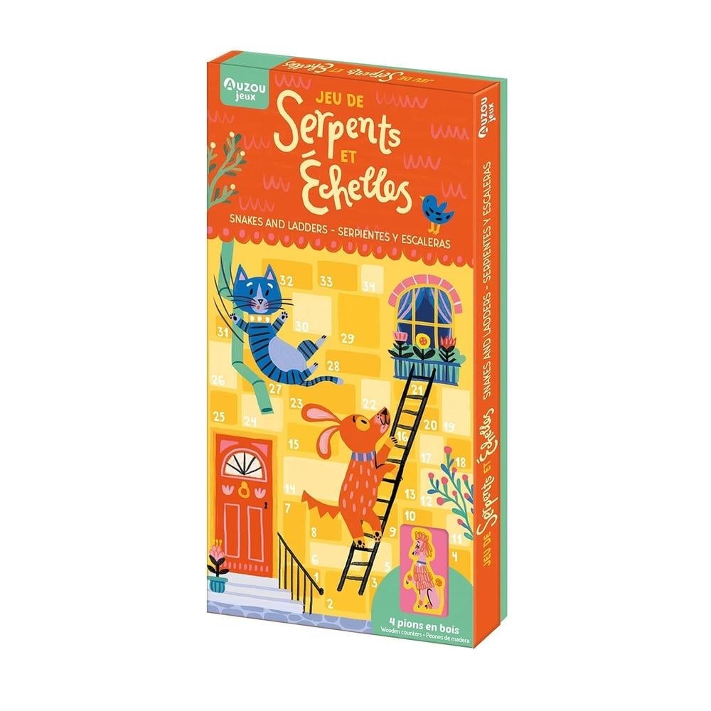 Auzou Classic Games - Snakes And Ladders STD - Eğitici Oyuncak
