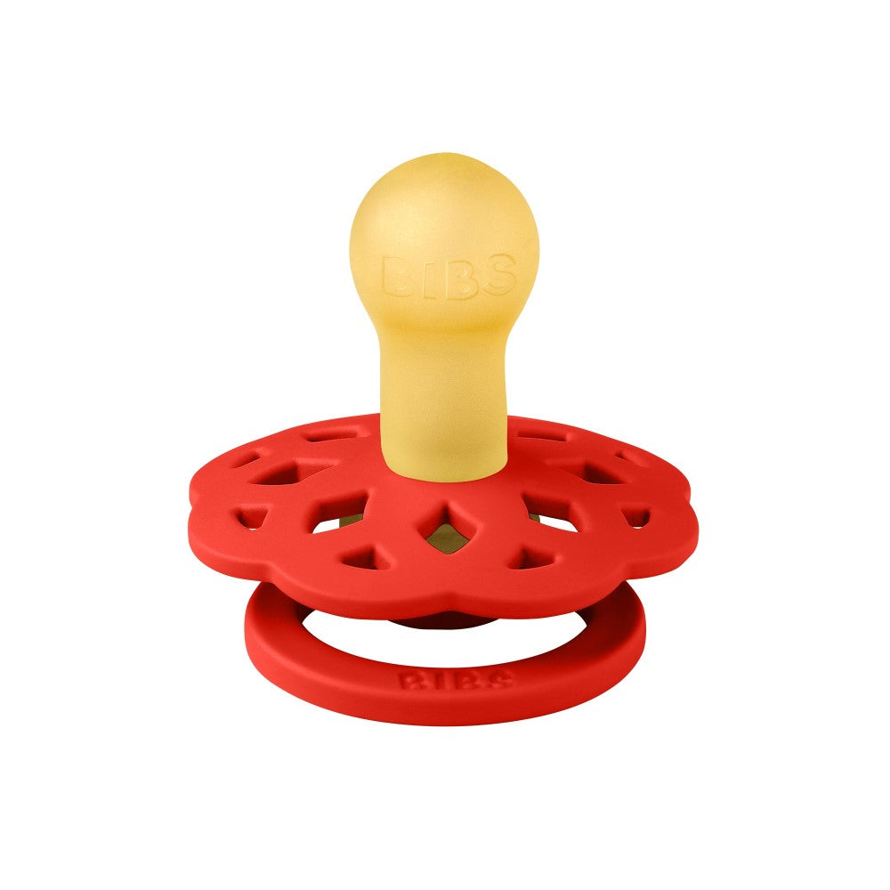 Bibs Boheme Kauçuk Emzik Candy Apple 6 Ay+ Kırmızı