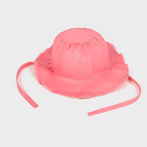 Mayoral Yazlık Kız Bebek Çift Taraflı Şapka Pembe