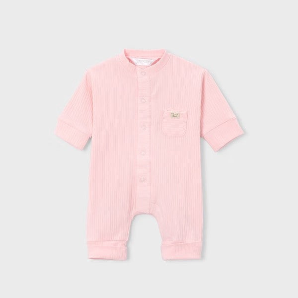 Mayoral Yazlık Kız Bebek Uzun Tulum Pembe