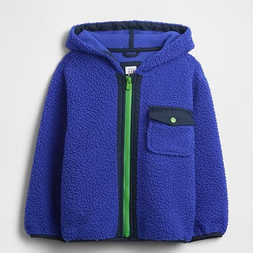 GAP Kışlık Erkek Polar Ceket Lacivert