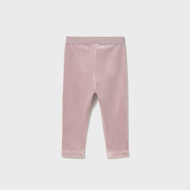 Mayoral Kışlık Kız Bebek Kadife Tayt Pantolon Pembe