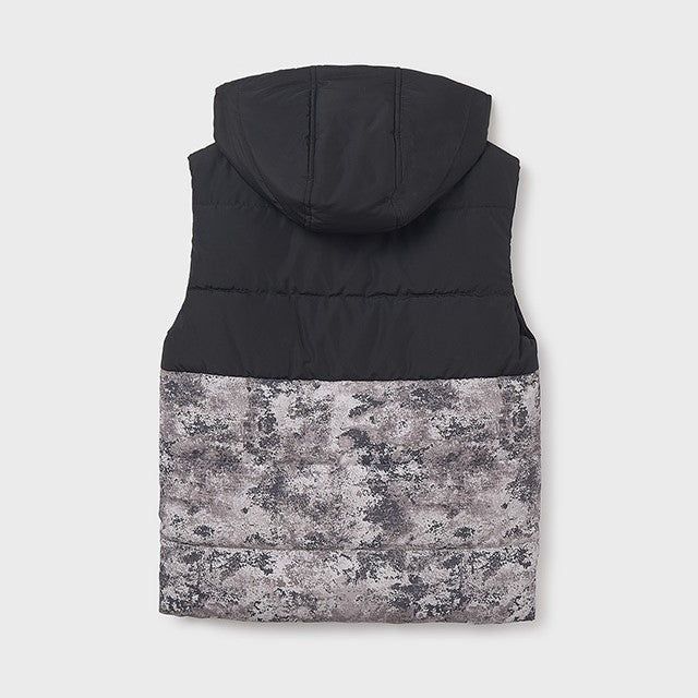 Mayoral Kışlık Erkek Çift Taraflı Anorak Yelek Siyah