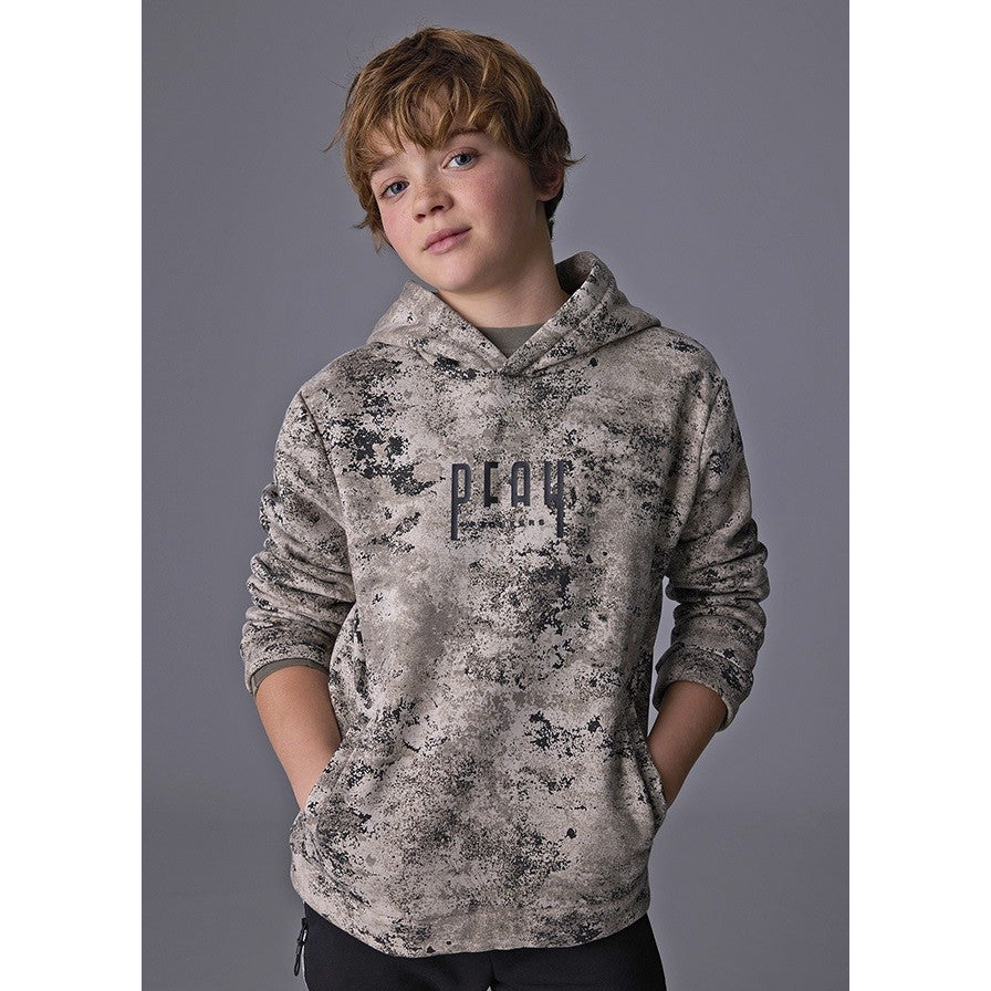 Mayoral Kışlık Erkek Kapşonlu Sweatshirt Bej