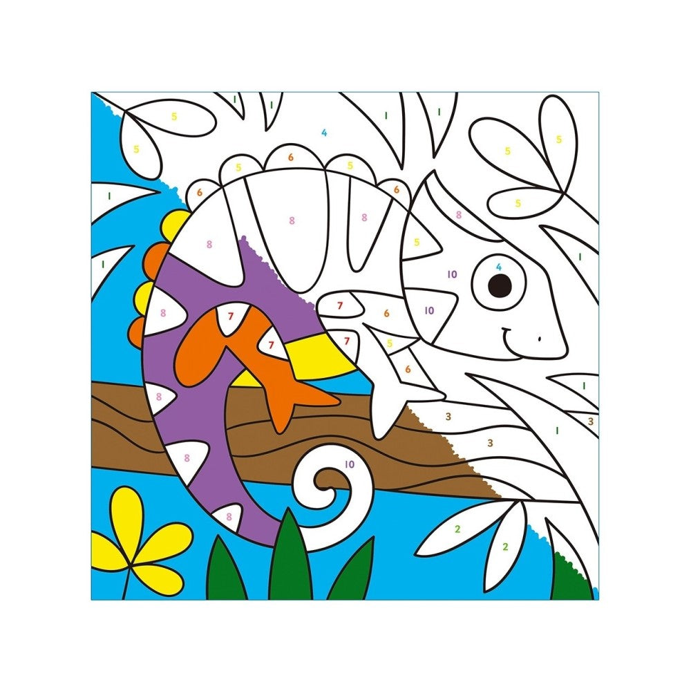 Galt Colour By Numbers 3 Yaş+ Boyama Kitabı STD