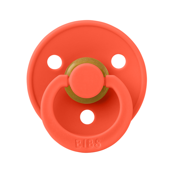 Bibs Colour Bebek Doğal Kauçuk Emzik - Tango 0-6 Ay Kırmızı