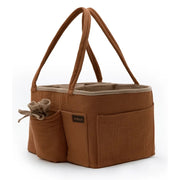 Miniboni Müslin Anne Organizer Çanta Taba