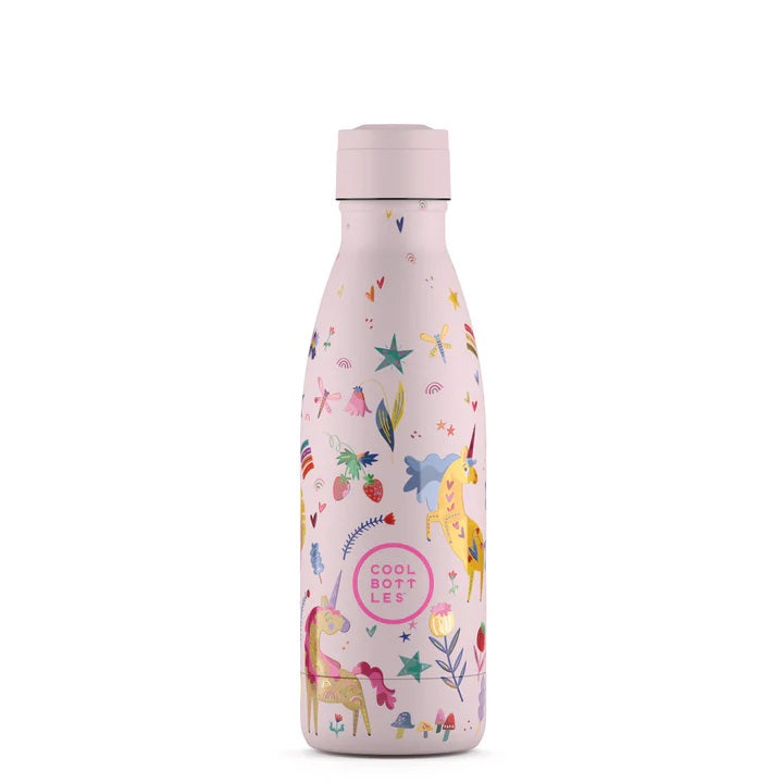 Cool Bottles Paslanmaz Çelik Suluk - The Kids Bottle Funny Unicorns 350ml