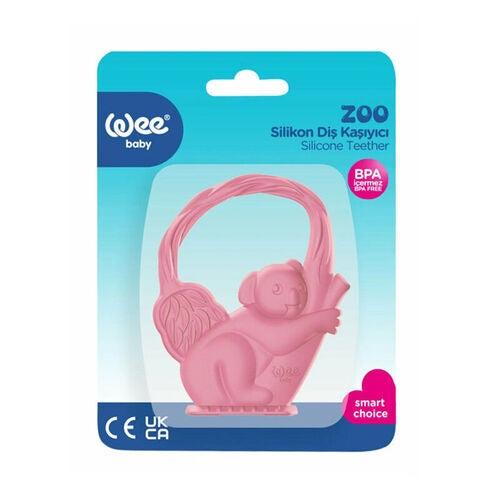 Wee Baby Zoo Diş Kaşıyıcı Koala - Pembe