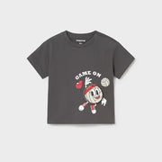 Mayoral Yazlık Erkek Bebek Kısa Kol T-shirt Siyah