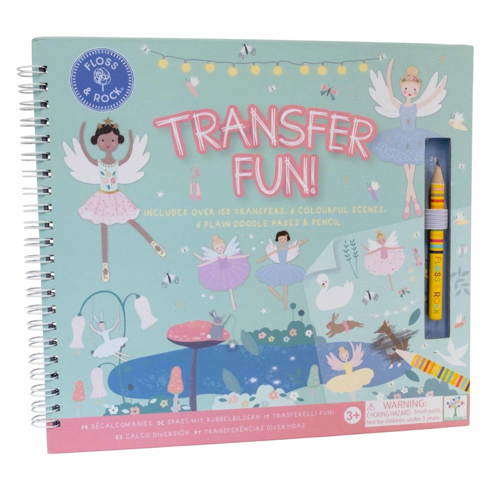 Floss & Rock Transfer Fun Aktivite Kitabı / Enchanted