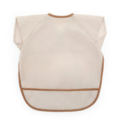 Miniboni Oyun Ve Mama Önlüğü Kısa Kollu Bej