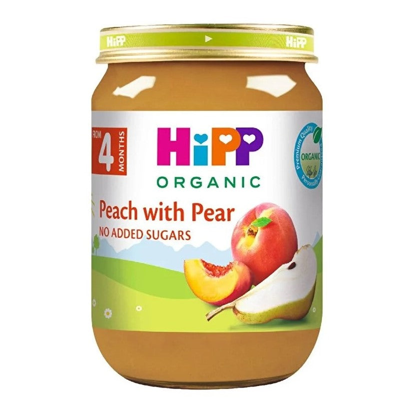 Hipp Organik Armutlu Şeftali Püresi 125 gr