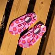 Miela Kids Kız Çocuk Kaydırmaz Havuz/Deniz Patik - Scallop Bloom Pembe