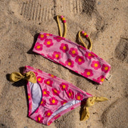 Miela Kids Kız Çocuk UV Korumalı Bikini - Scallop Bloom Lila
