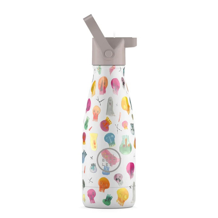 Cool Bottles Paslanmaz Çelik Suluk - The Kids Bottle Crazy Skulls 260ml