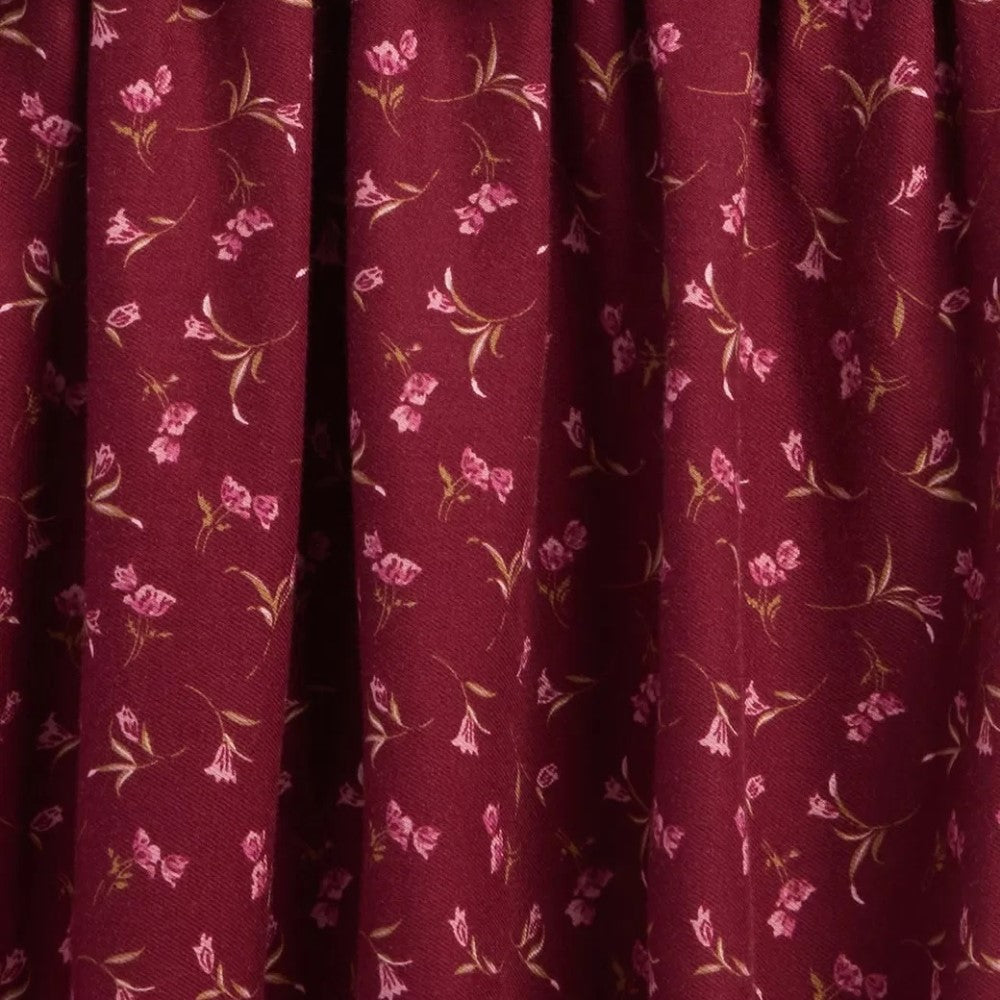 GAP Logolu Kışlık Kız Çocuk Oversize Sweatshirt Elbise Bordo