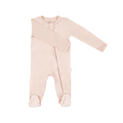 Bebesense Bambu Ayaklı Tulum Pembe