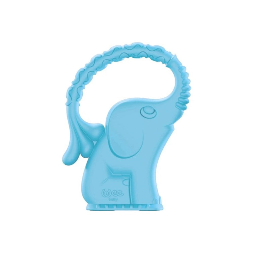 Wee Baby Zoo Diş Kaşıyıcı Fil - Mavi