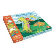 Auzou My Artistic Kit - Colourful Creations - Dinosaurs STD - Eğitici Oyuncak