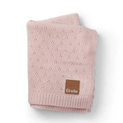Elodie Details Battaniye Örgü Pointelle Misty Pink