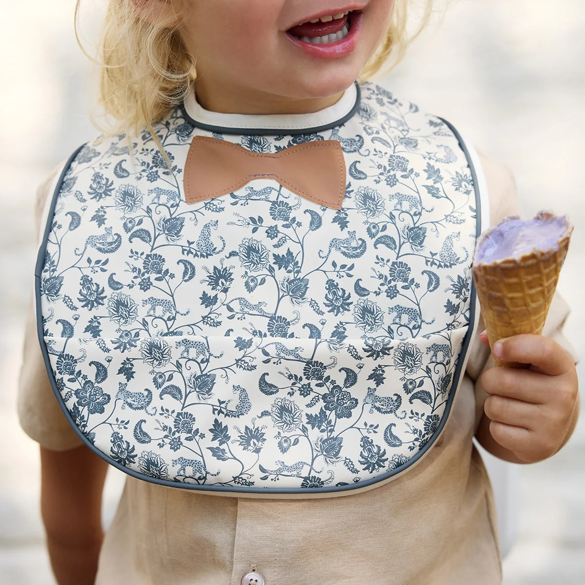 Elodie Details Mama Önlüğü Garden Leo Toile Bow - Önlük - Görsel 2