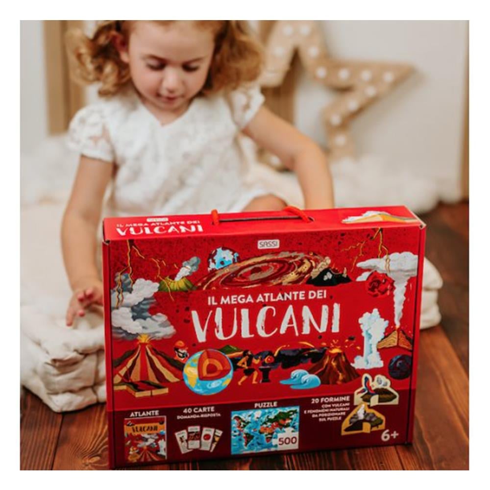 Puzzle - Atlas - Ayaklı Figür - Volkanlar - Eğitici Oyuncak - Görsel 8