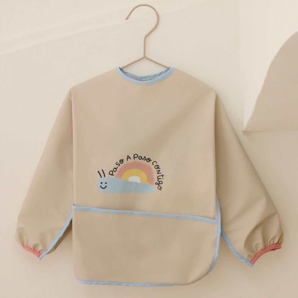 Mayoral Bebek Uzun Kollu Önlük Bej