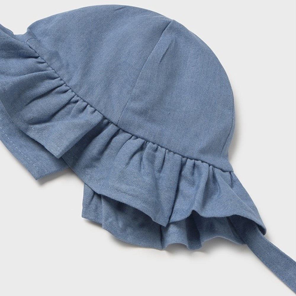 Mayoral Yazlık Kız Bebek Şapka Lacivert