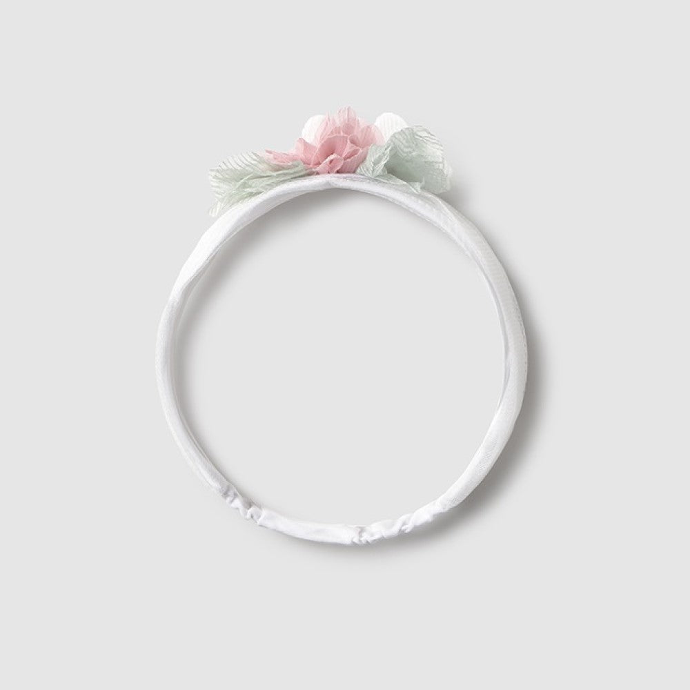 Mayoral Kız Bebek Seramoni Saç Bandı Beyaz