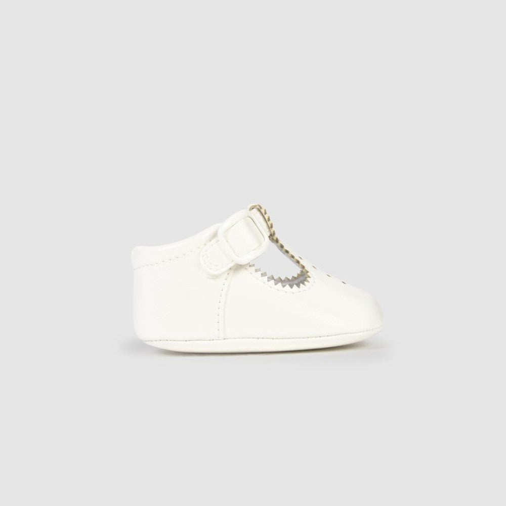 Mayoral Yazlık Erkek Bebek Patik Beyaz