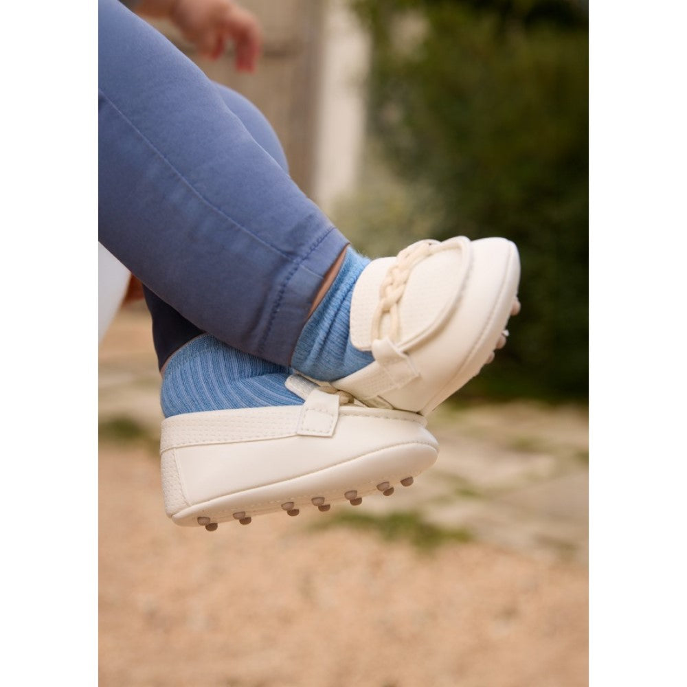 Mayoral Yazlık Erkek Bebek Patik Beyaz