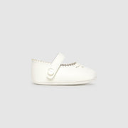 Mayoral Yazlık Kız Bebek Patik Ekru