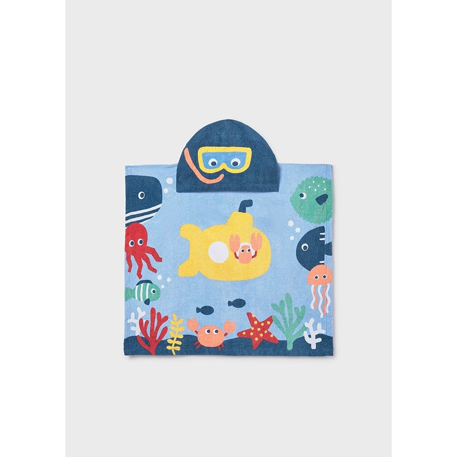 Mayoral Yazlık Bebek Plaj Panço Havlu Mavi