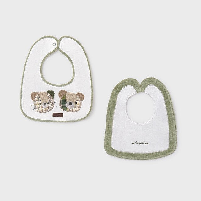 Mayoral Kışlık Bebek Waterproof Penye Önlük İkili Set Yeşil