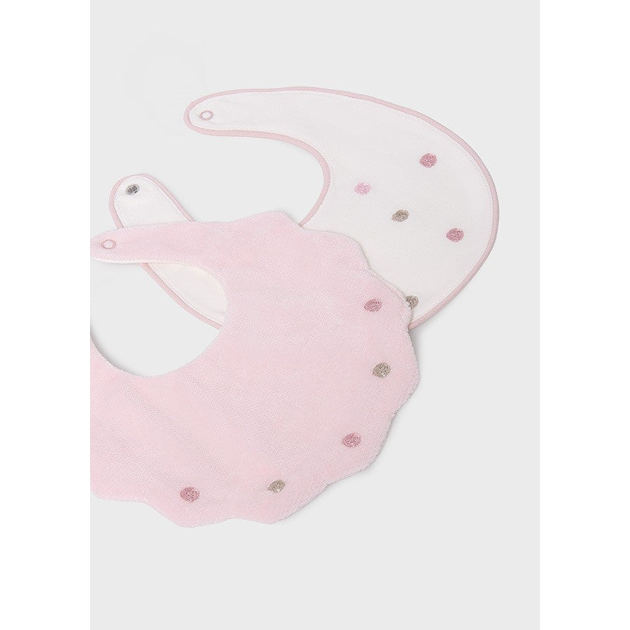 Mayoral Kışlık Bebek Waterproof Penye Önlük İkili Set Pembe