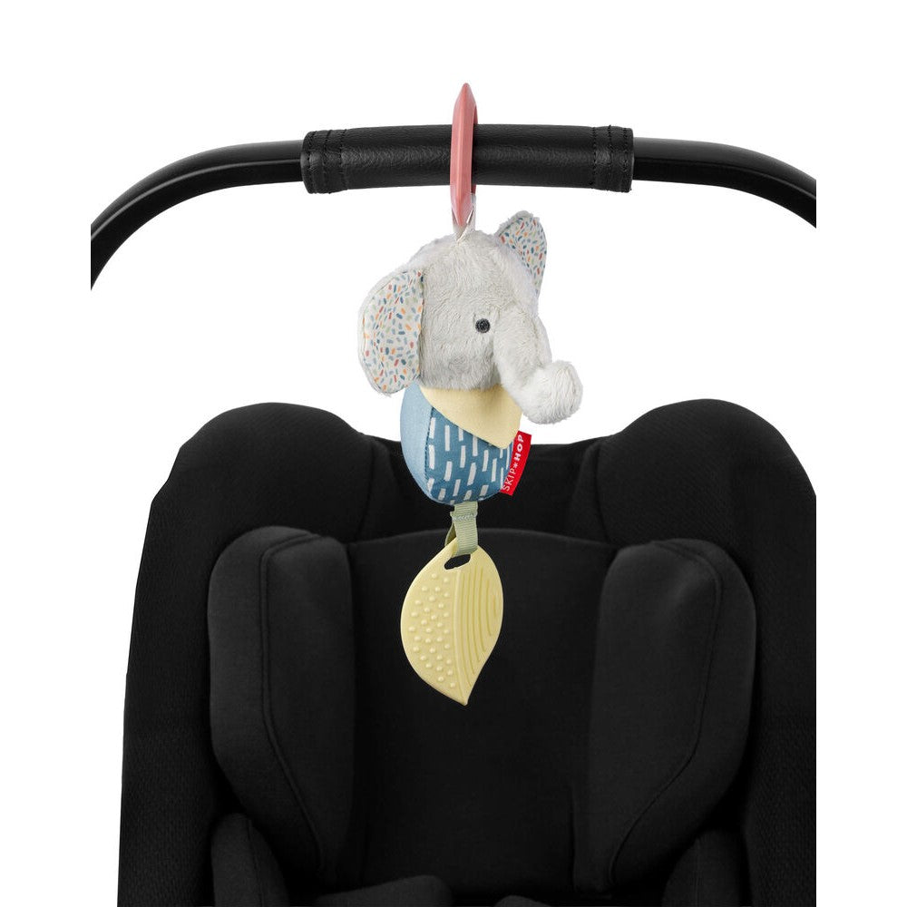 Skip Hop Bandana Buddies Askılı ve Diş Kaşıyıcılı Bebek Oyuncağı - Fil