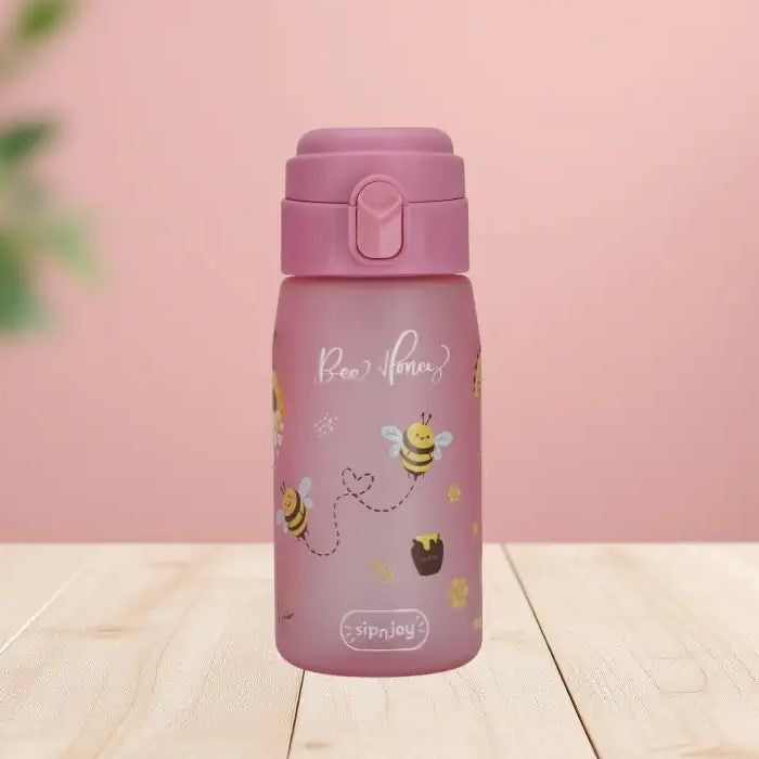 SipnJoy QuickGulp Tritan Suluk 420 ml - Bee Honey