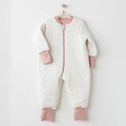 Andywawa Kışlık Kız Bebek Uyku Tulumu Sleeper 2.5 TOG Fıber Mon Petit Amour Ekru